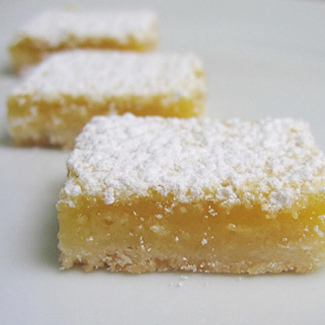 Gluten Free Lemon Squares